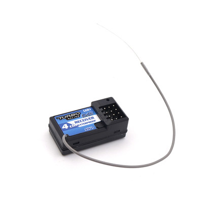 P32 TURBO RACING 4채널 분리형 2.4G LCD 원격 제어 수신기 모델 자동차 및 보트