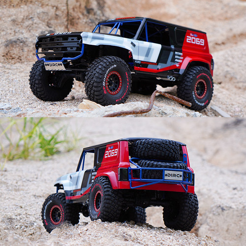TRX4福特烈马钛合金管架车壳防滚