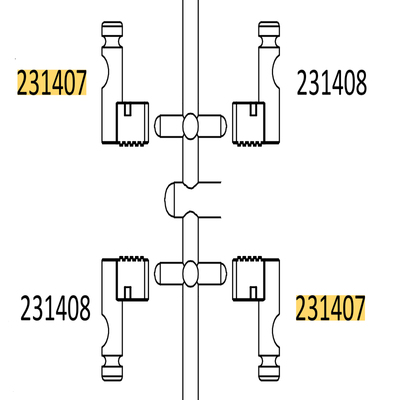 大狮子EMOX2车壳锁把手