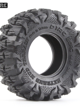 D1RC 1/10 1.9寸胎皮攀爬车胎 AXIAL scx10 TRX4 108mm龙爪胎单个