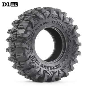 1.9寸胎皮攀爬车胎 AXIAL scx10 108mm龙爪胎单个 D1RC TRX4