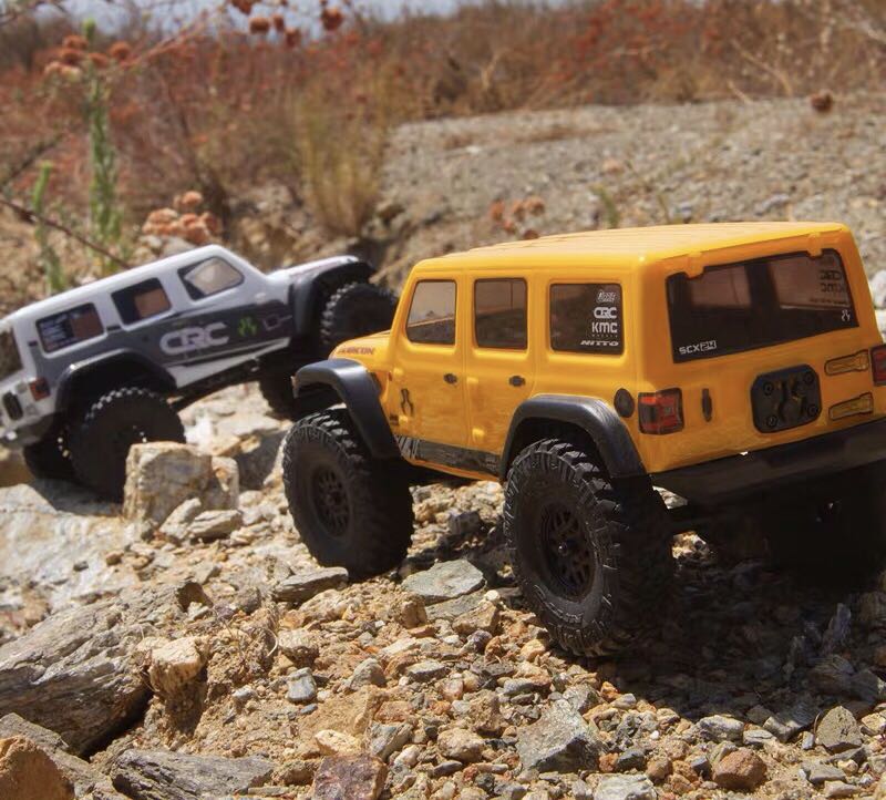 Axial SCX24 1/24 AXI00002遥控电动四驱攀爬车越野车 1/24 RTR 玩具/童车/益智/积木/模型 车模 原图主图