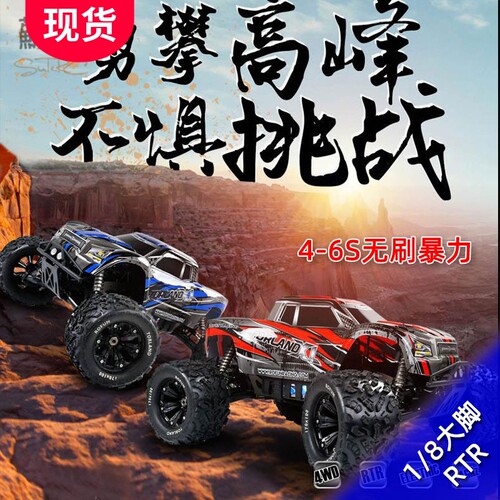 大脚车越野车遥控电动RC模型车
