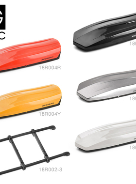 RCDREAM 1/18车顶行李箱A款 行李架 车壳装饰配件#18R004