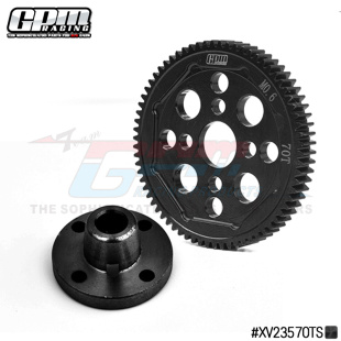 02拉力车中碳钢 齿轮盖 GPM M0.6高速直轴齿轮70T TAMIYA
