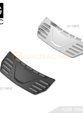 TRX4M 仿真烈马 机盖装饰件F款 不锈钢仿真车壳金属保护#G179FS/B
