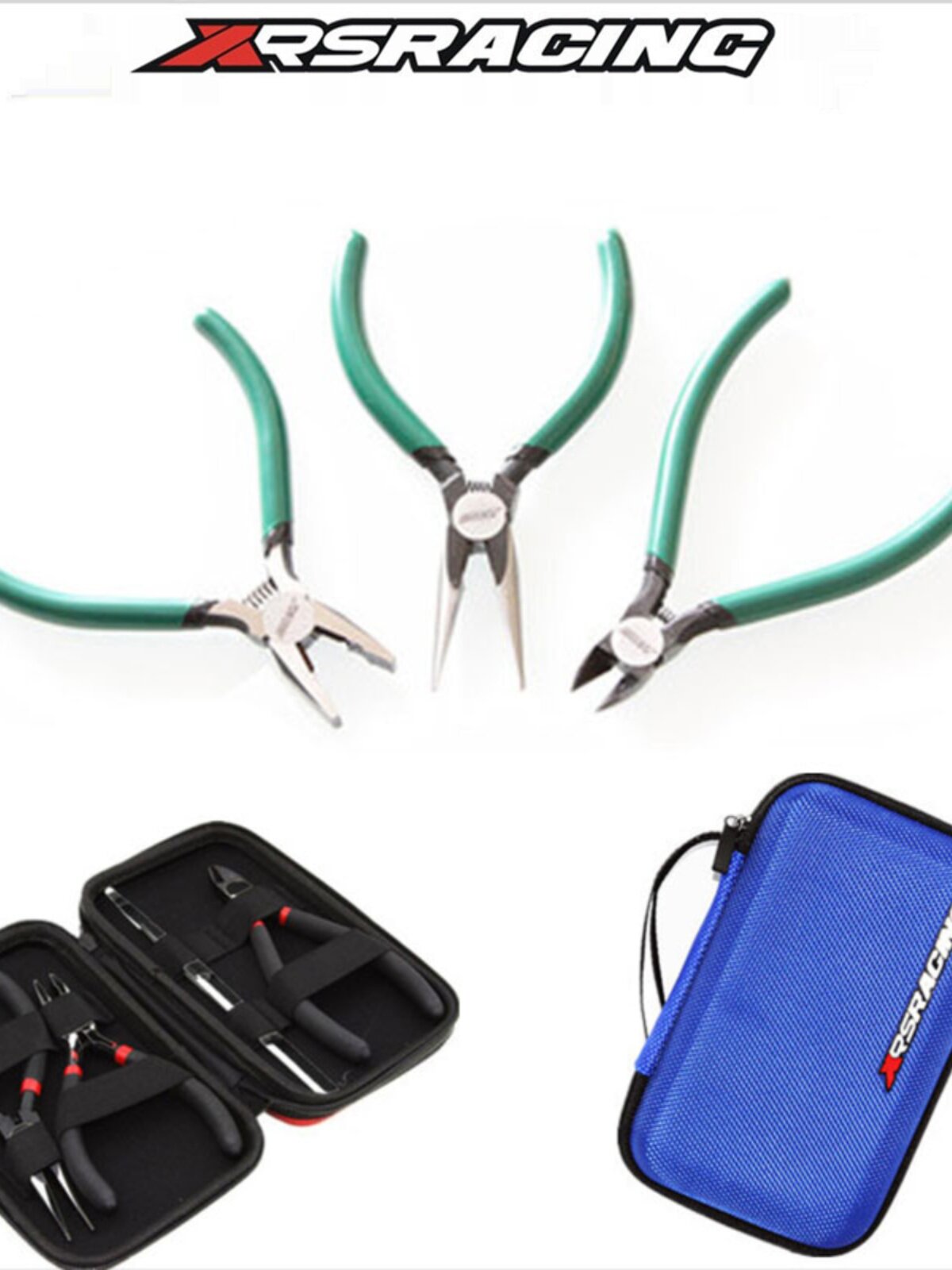 XRSRACING 미니 싱글 팁 베벨 와이어 커터 도구 핀셋 조합 싱글 팩 XRS-00026