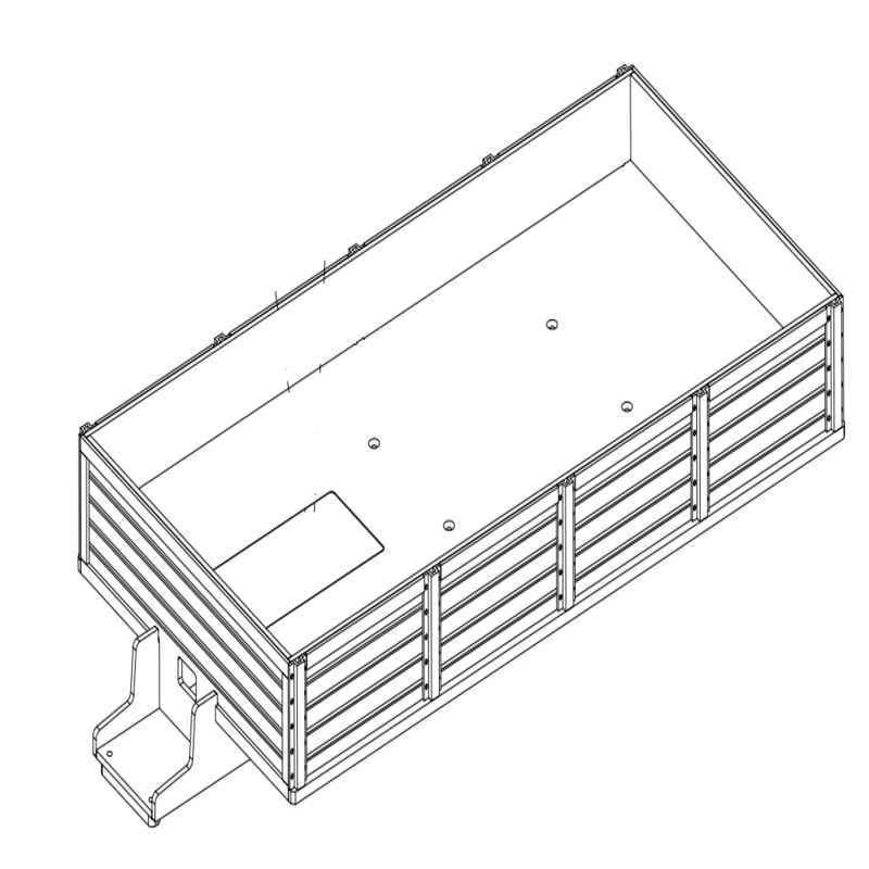 NT6攀爬车后斗原厂配件