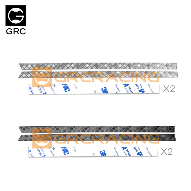 GRC TRX4车壳侧裙防滑板车身车壳金属装饰片 T4配件GAX0068A