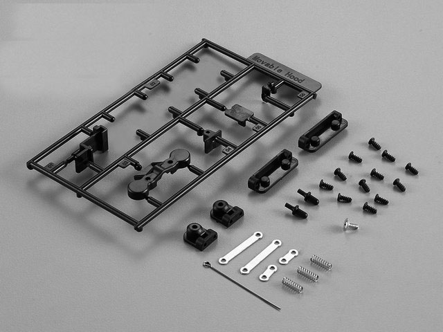 LC70车壳升级件引擎盖开合