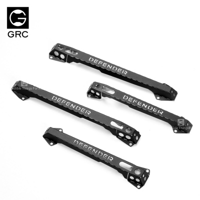 GRC TRX4仿真路虎卫士金属门把手 Defender车壳金属升级件