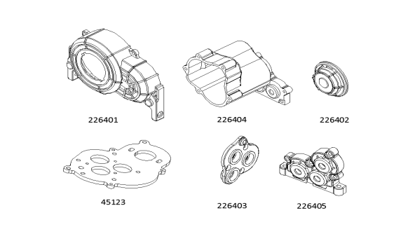 CROSSRCEMOX大犀牛变速箱壳