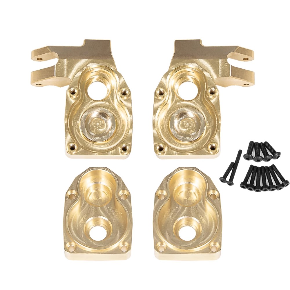 MK07攀爬车黄铜前转向杯黄铜配重