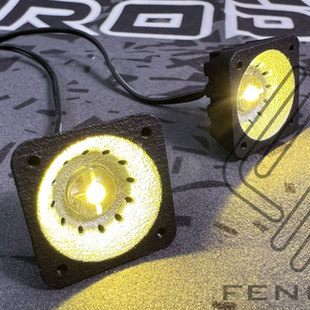 Feng's Vanquish VP VS4-10 PHL-8 大灯 凤凰 模型 RC 攀爬车