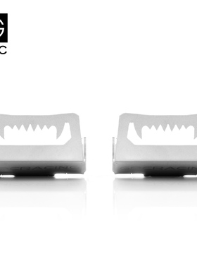 GRC TRX4攀爬车桥蛋不锈钢护甲 C款獠牙版 B款 车桥护蛋 GAX0106