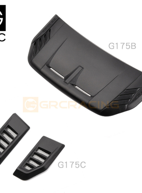 TRX4 仿真烈马 机盖护板B款 格栅C款 Raptor猛禽机盖#G175B/C