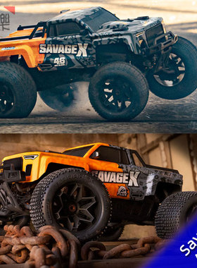 HPI Savage 4.6 大F FLUX遥控RC油动电动大脚车越野车160101 包邮