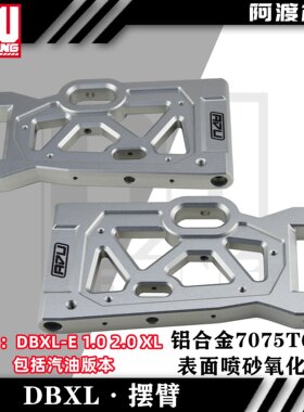 阿渡 NSR LOSI DBXL XL 前后通用摆臂 LOS254006 铝合金7075T6