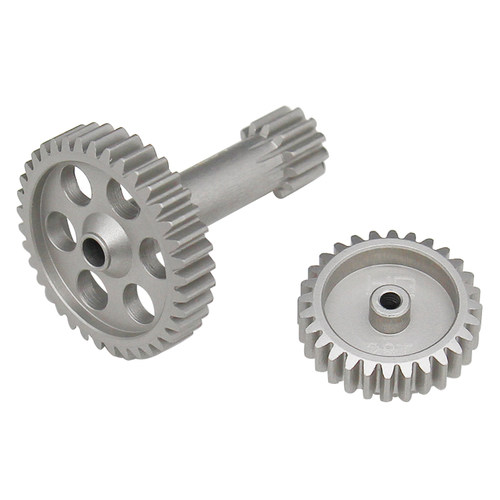 HR Tamiya T3-01 波箱中齿电机齿套件37/28T  速比1.32:1