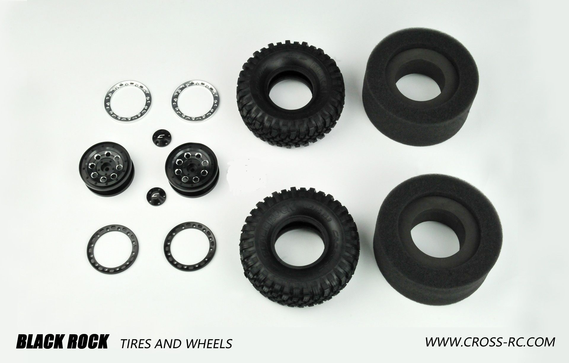 1.9寸CNC轮胎轮毂攀爬车