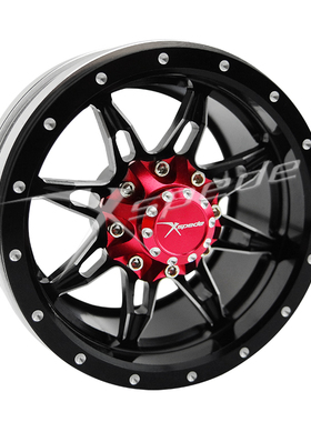 Xspede Axial SCX10 II 90046 90047 TRX-4 铝锁胎轮毂1.9寸--2个