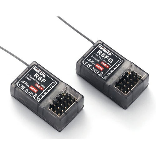 乐迪 Radiolink R6F普通接收 R6FG 6通道带陀螺枪控接收机 R7FG