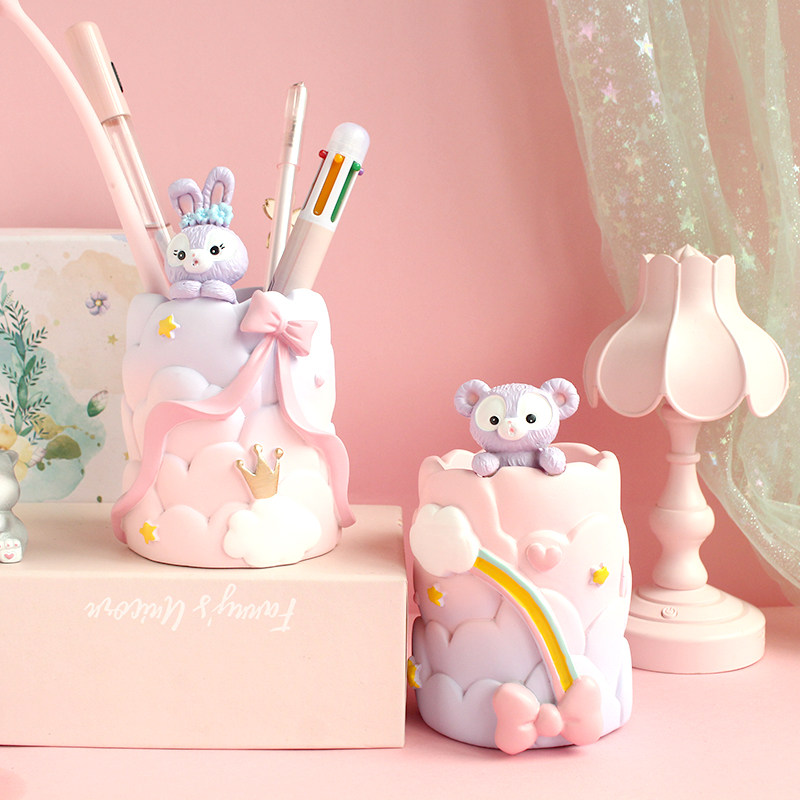 创意可爱星黛露儿童时尚收纳女生笔筒学生桌面卧室装饰库洛米摆件,文具电教/文化用品/商务用品,笔筒,淘宝优惠券,粉丝福利购,淘宝优惠卷