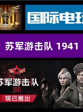 Steam PC正版游戏 全球key 苏军游击队1941 Partisans 激活码
