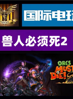 Steam PC正版游戏 兽人必须死2 Orcs Must Die ！2 全球key激活