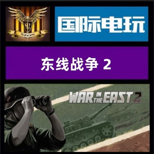 Steam PC正版游戏 全球key 东线战争2 War in the East 2 激活码
