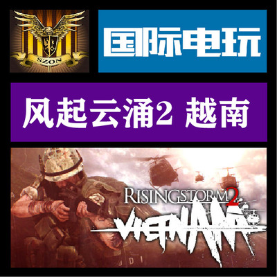 Steam PC正版 风起云涌2越南 Rising Storm 2 Vietnam全球key激活