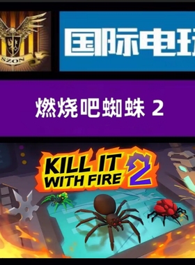 Steam PC正版 全球key 燃烧吧蜘蛛2 Kill It With Fire 2 激活码