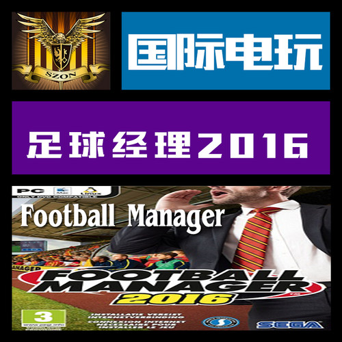 Steam PC正版游戏 key激活 足球经理 2016 Football Manager 2016