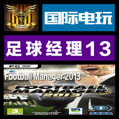 Steam PC正版游戏 key激活 足球经理 2013 Football Manager 13
