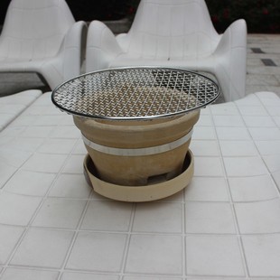 围炉煮茶隔热垫火炉陶炉垫炭碳炉烤炉桌子隔热耐高温防火围炉托盘