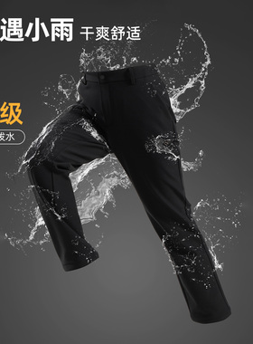 诺诗兰商场同款软壳裤女25新款户外防泼水徒步登山长裤NXPFT2996S