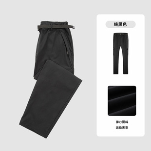 休闲裤 男多口袋徒步登山裤 NCPDN5510S 户外软壳裤 诺诗兰秋冬新款