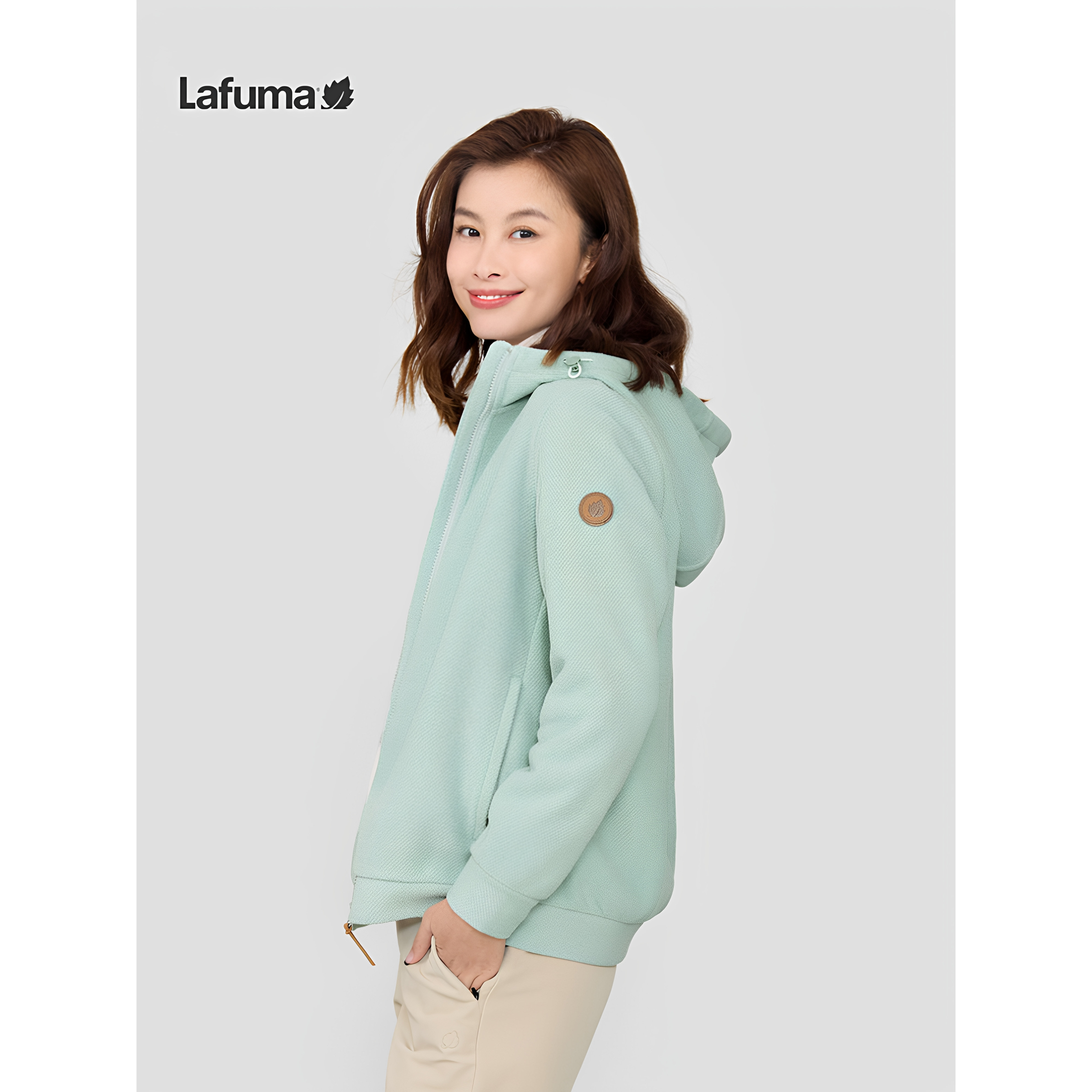 LAFUMA乐飞叶户外女修身抓绒衣