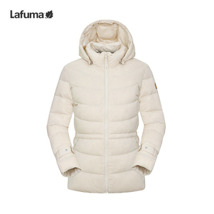 LAFUMA乐飞叶户外90%绒子轻量羽绒服女可拆卸帽保暖外套轻量保暖