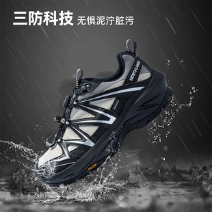 运动鞋 商场同款 防滑耐磨登山鞋 25新款 NLSFH0724S 诺诗兰户外徒步鞋