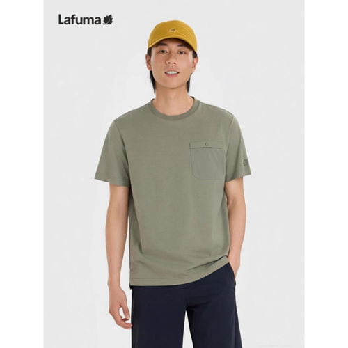 LAFUMA乐飞叶耐磨工装短袖T恤