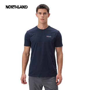 诺诗兰商场同款 NTSFT5227S 速干T恤男25夏新户外休闲透气凉感短袖