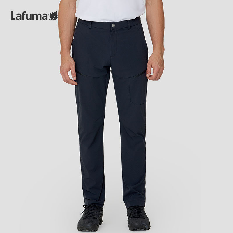 LAFUMA乐飞叶户外春夏运动防泼水弹力直筒男功能长裤子LMPA4AL18