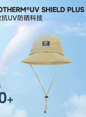 商场同款诺诗兰情侣防晒小檐帽户外运动防风透气渔夫帽NCAEN0101S