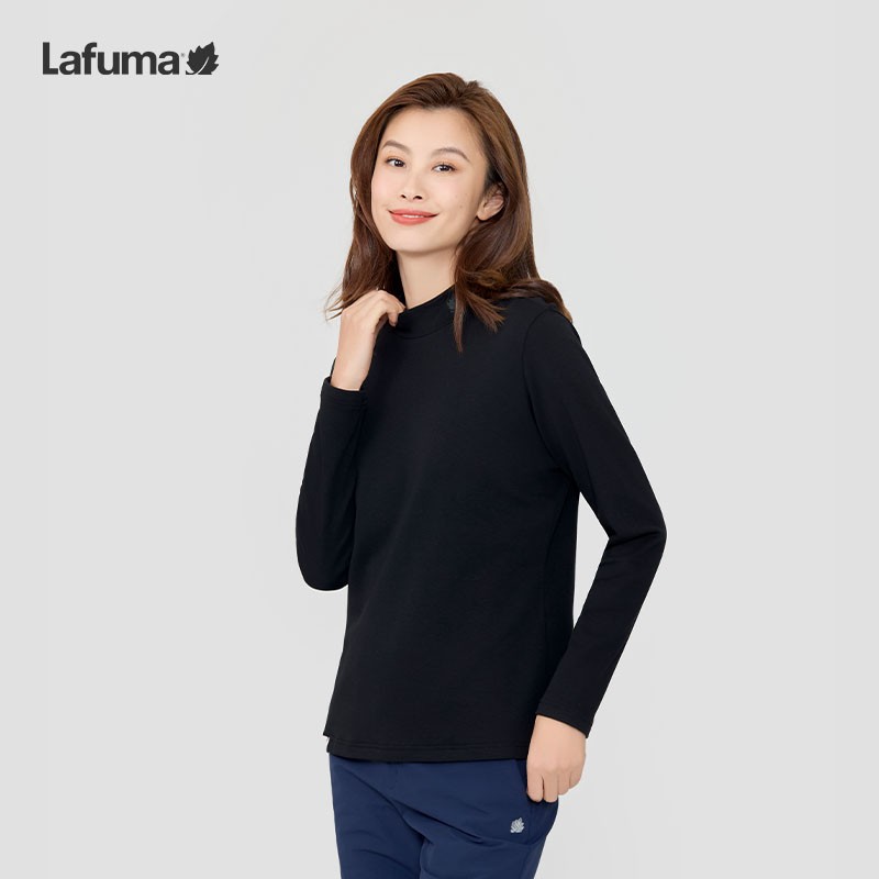 lafuma户外半高领长袖女T恤