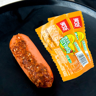 即食零食火腿肠 麻辣香肠 美好香辣热狗肠40g 10支