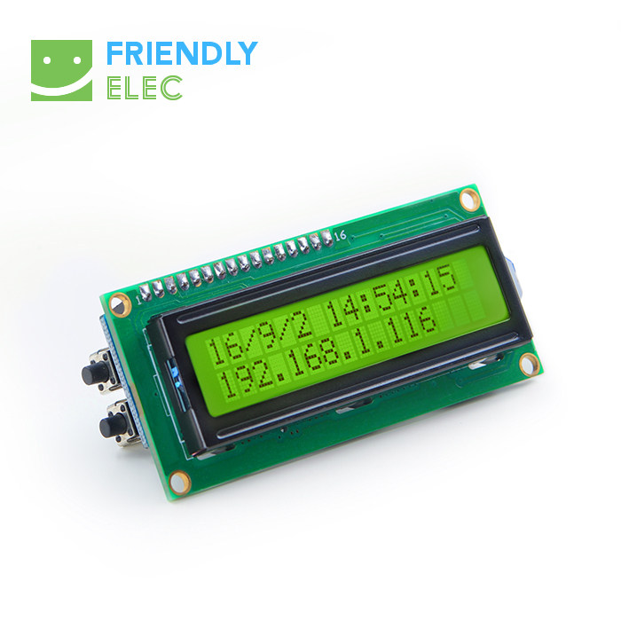 麦穗初学LCD2USB模块,支持友善开发板系统状态显示,即插即用,开源