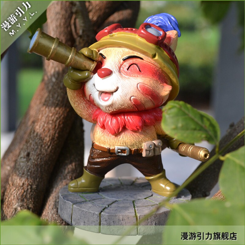 英雄联盟游戏周边还原版迅捷斥候提莫超萌树脂手办模型玩偶