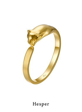 HESPER 丛生系列「猫科动物」纯银开口手镯独立设计