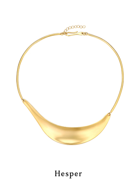 HESPER 厅系列流动感烛火复古项圈 设计师品牌
